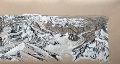 360 Panorama from Mount Everest towards the West