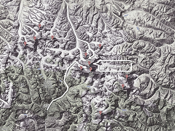 Everest Routes